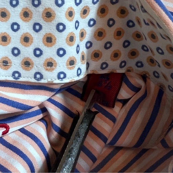 Robert Graham Blue and Pink Dress Shirt - Picture 7 of 11